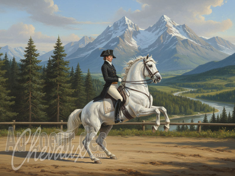 La Levade du cheval, sommet de la collection et expression de l'�quilibre absolue