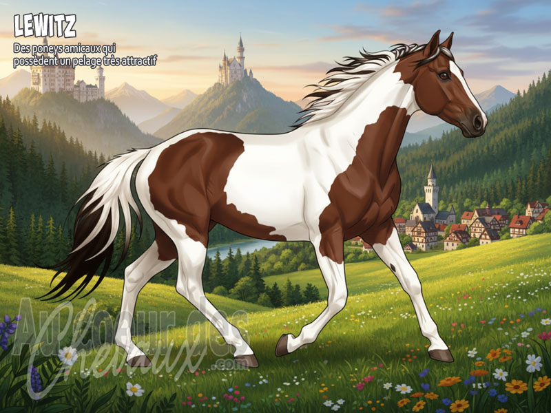 Le Cheval Lewitz, la cr�ation d'un poney d'�lite en allemagne de l'est