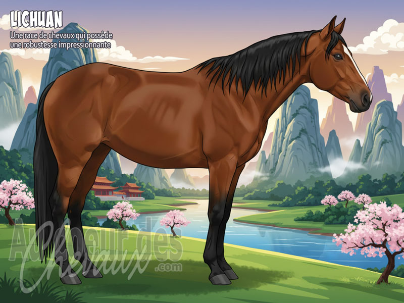 Le Cheval Lichuan, le petit montagnard du hubei
