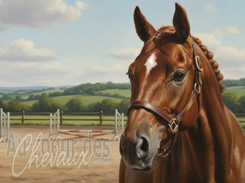 Le Licol du cheval, outil fondamental de manipulation, de s�curit� et de communication �quine