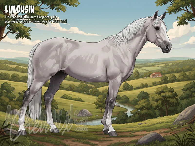 Le Cheval Limousin, le prestige de la selle fran�aise disparue