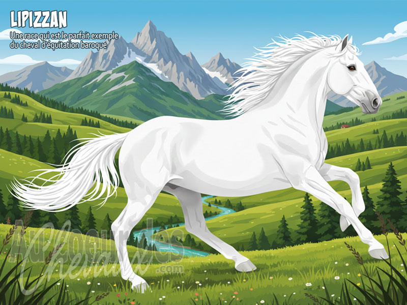 Le Cheval Lipizzan, quatre si�cles de tradition imp�riale