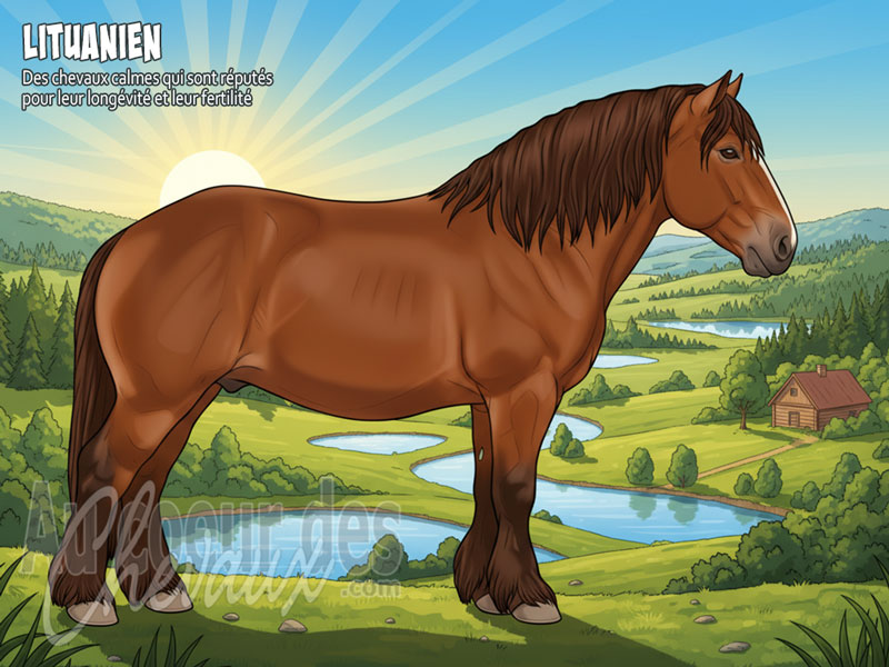 Le Cheval Lituanien, du guerrier de for�t au g�ant des plaines