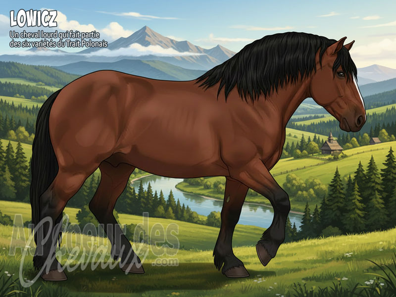 Le Cheval Lowicz, le colosse des plaines de mazovie