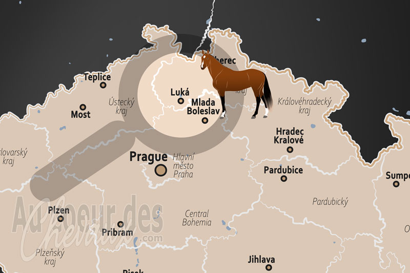 La localisation de Luk� en Tch�quie