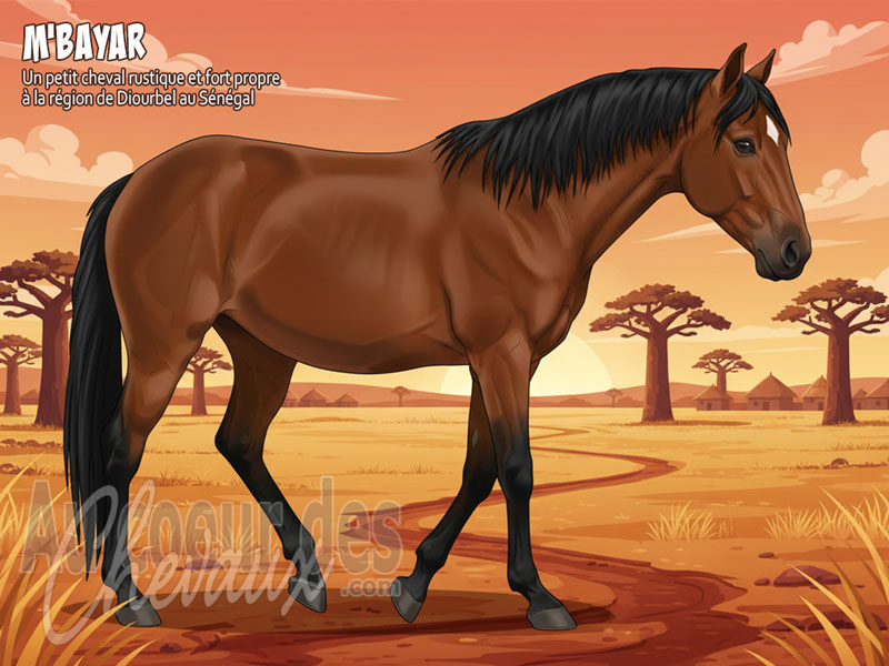 Le Cheval M'Bayar, le pilier �quin du s�n�gal
