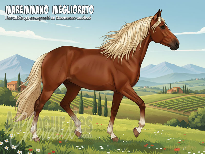 Le Cheval Maremmano Megliorato, l'�volution vers l'excellence sportive