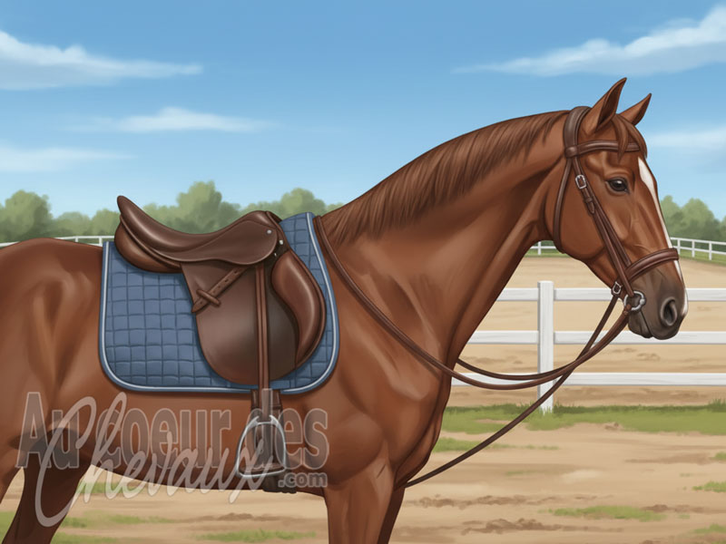 La Martingale fixe pour le cheval, m�canique d'action, applications et limites biom�caniques