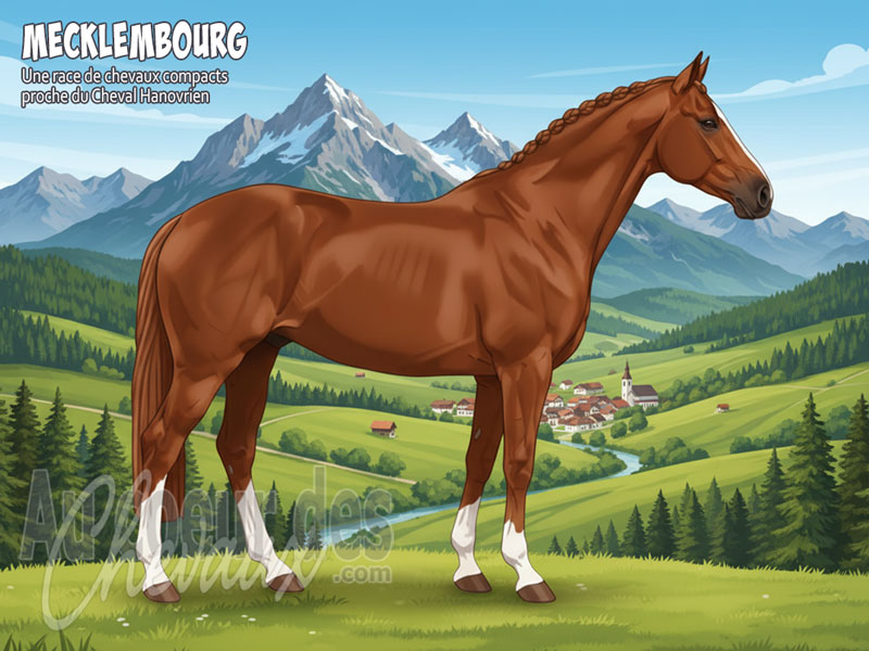Le Cheval Mecklembourg, sept si�cles d'�volution au nord de l'allemagne