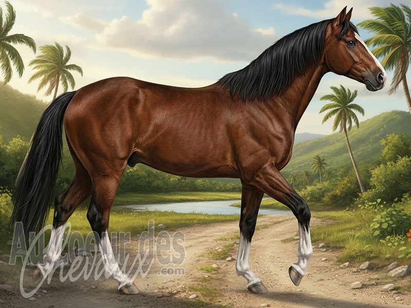 Le Cheval Media Sangre, l'�quilibre de la r�publique dominicaine