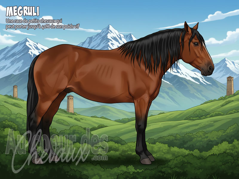 Le Cheval Megruli, l'h�ritage de l'ancienne colchide