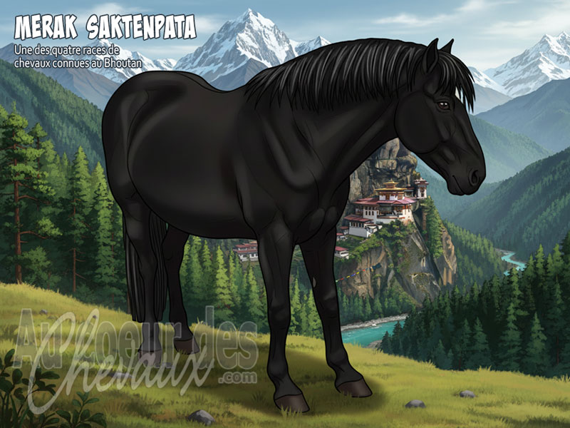 Le Cheval Merak Saktenpata, l'�me des hautes terres du bhoutan
