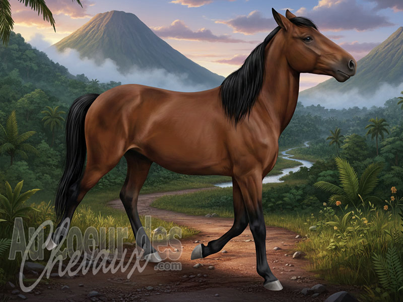 Le Cheval Minahasa, le galopeur de l'archipel indon�sien