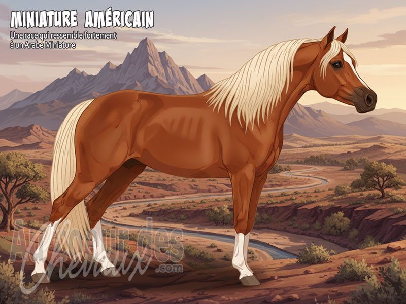 Le Cheval Miniature Am�ricain, de la mine aux concours d'�l�gance