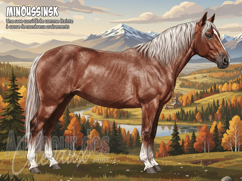Le Cheval Minoussinsk, un patrimoine �questre de la sib�rie centrale