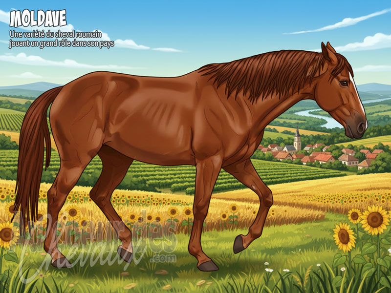 Le Cheval Moldave, de la cavalerie des princes � l'�levage moderne