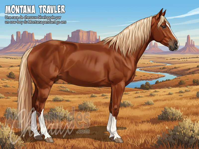 Le Cheval Montana Travler, l'alliance du confort et du travail dans les rocheuses
