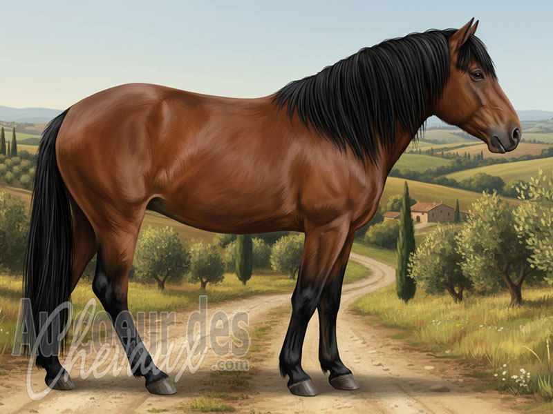 Le Cheval Monterufoli, le petit ambassadeur de la toscane sauvage