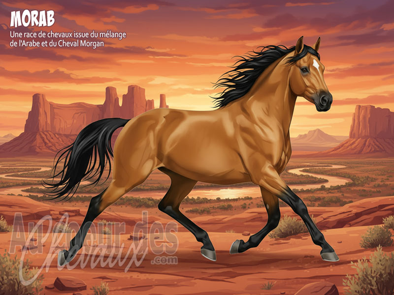 Le Cheval Morab, la gen�se d'une noblesse am�ricaine