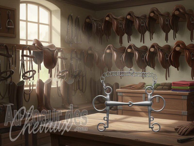 Le Mors Pelham pour le cheval, analyse d'un syst�me hybride, m�canique du levier et polyvalence de l'action