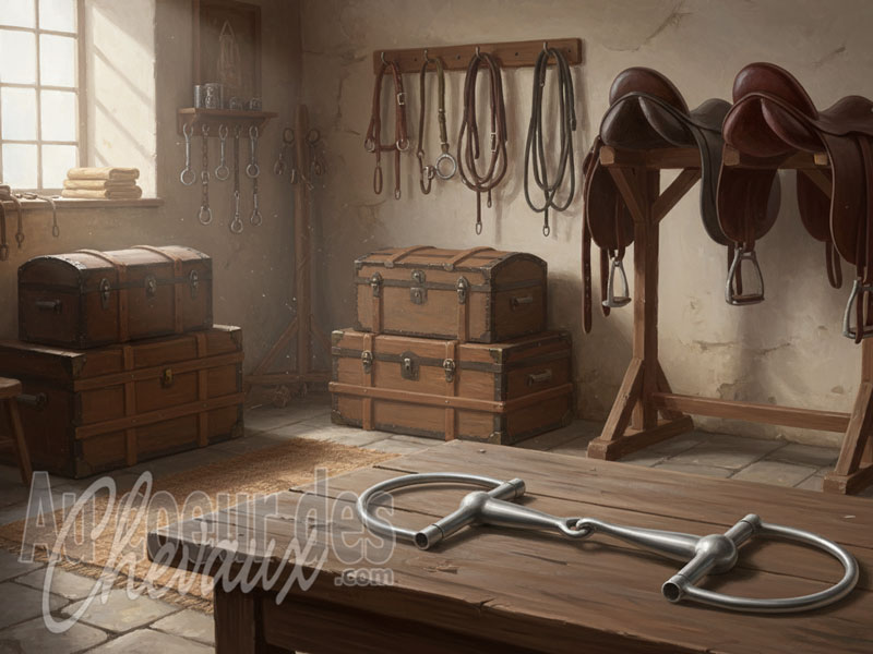 Le Mors Verdun pour le cheval, stabilit� lat�rale, ergonomie des anneaux en � d � et pr�cision de la direction