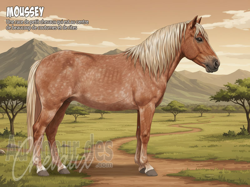 Le Cheval Moussey, le fier cavalier de la vall�e du logone