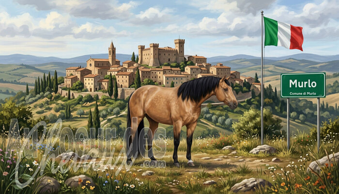Murlo, un sanctuaire de l'h�ritage �trusque et de la biodiversit� �questre en toscane