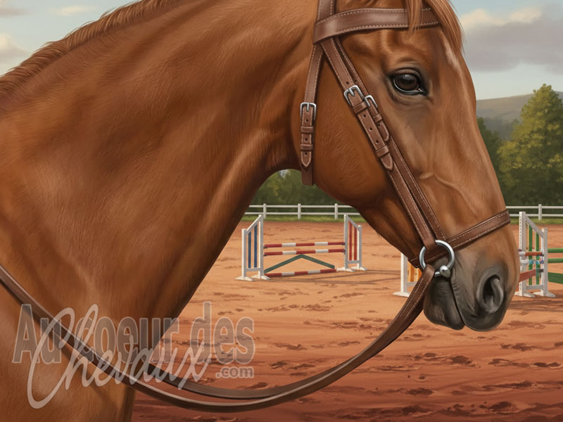 La Muserolle fran�aise pour le cheval, �quilibre entre tradition classique, ergonomie et libert� de la m�choire