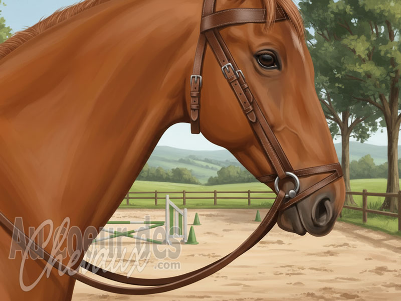 La Muserolle irlandaise pour le cheval, minimalisme technique, stabilit� en haute vitesse et respect de la capacit� ventilatoire