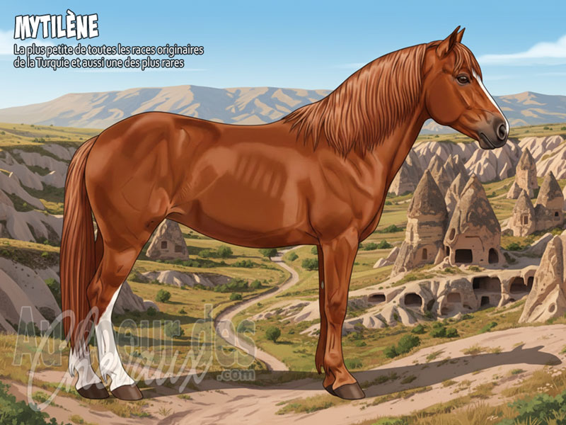 Le Poney Mytil�ne, un h�ritage mill�naire de l'�g�e
