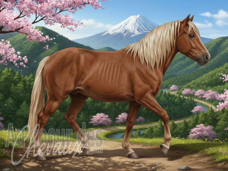 Le Cheval Nanbu, la l�gende disparue des samoura�s du nord