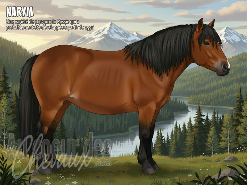 Le Cheval Narym, le survivant de la ta�ga sib�rienne