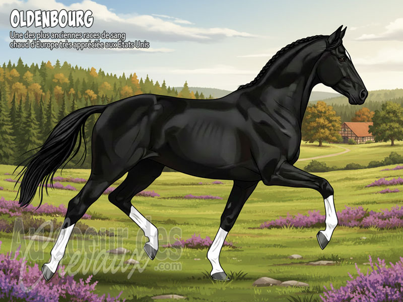Le Cheval Oldenbourg, de la carrosse � l'�lite du sport mondial