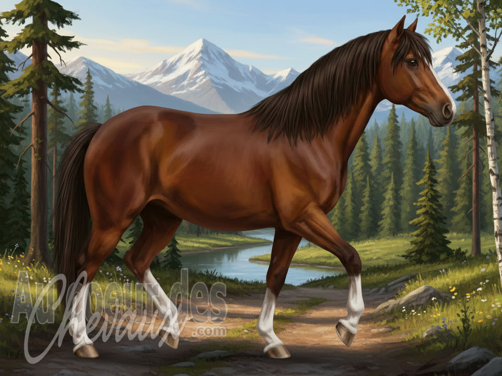 Le Poney Orel, l'h�ritage de la steppe et de la noblesse russe