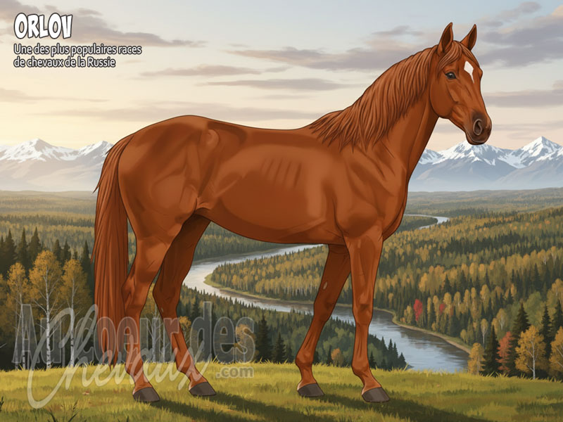 Le Cheval Orlov, l'�pop�e d'une l�gende russe