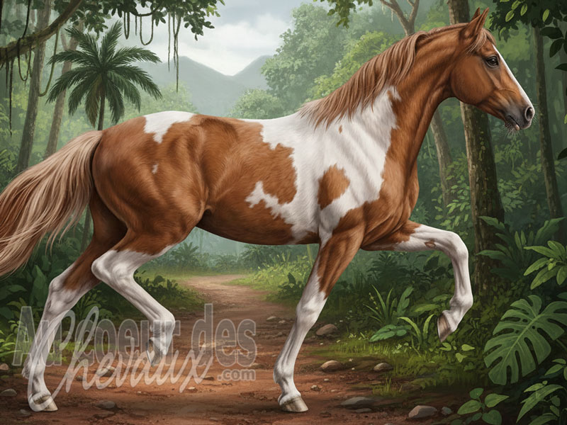Le Cheval Pampa, le joyau tachet� du br�sil