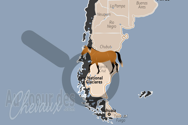 Le Parc National Los Glaciares, le galop des centaures face aux g�ants d'azur
