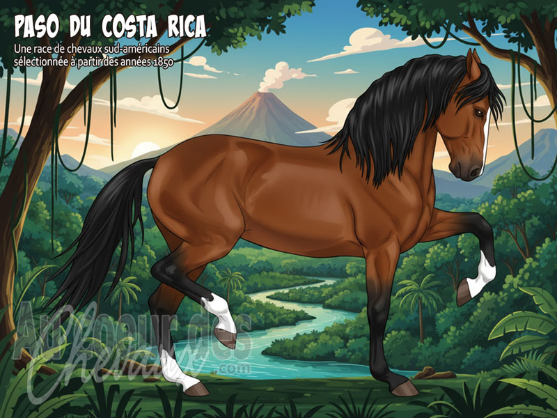 Le Cheval Paso du Costa Rica, de la conqu�te � l'identit� nationale