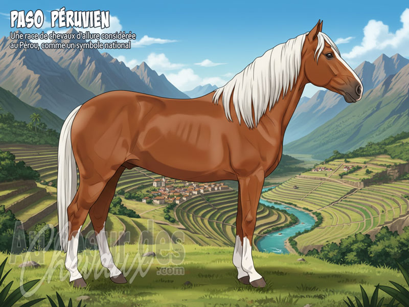 Le Cheval Paso P�ruvien, cinq si�cles de tradition et d'isolement