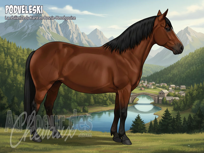 Le Cheval Podveleski, la r�silience du karst en bosnie-herz�govine