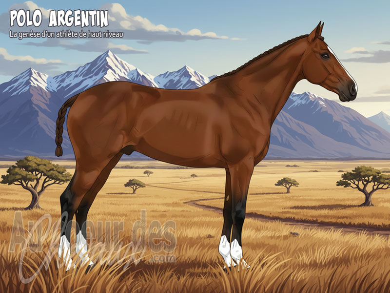 Le Cheval Polo Argentin, la gen�se d'un athl�te de haut niveau