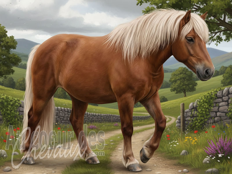 Le Poney de R�m, le gardien sauvage des h�brides