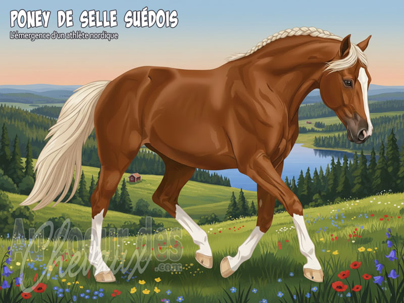 Le Poney de Selle Su�dois, l'�mergence d'un athl�te nordique