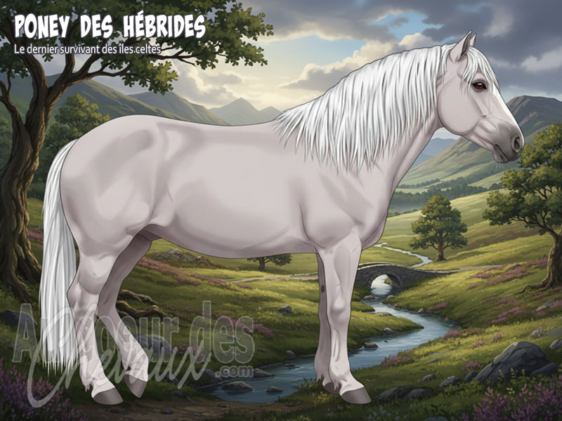 Le Poney des H�brides, le dernier survivant des �les celtes