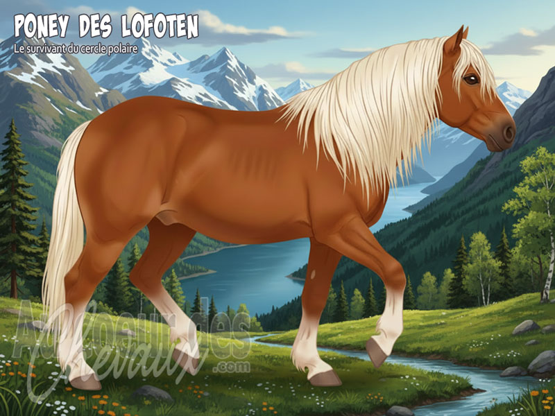 Le Poney des Lofoten, le survivant du cercle polaire