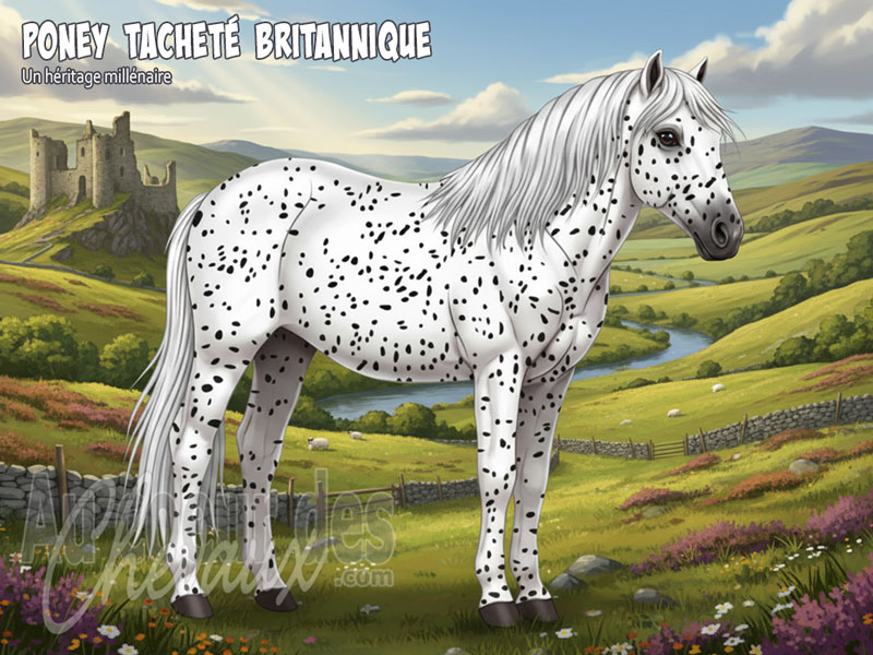 Le Poney Tachet� Britannique, un h�ritage mill�naire