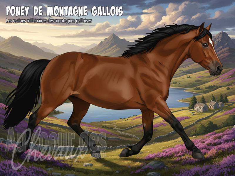 Le Poney de Montagne Gallois, les racines mill�naires des montagnes galloises