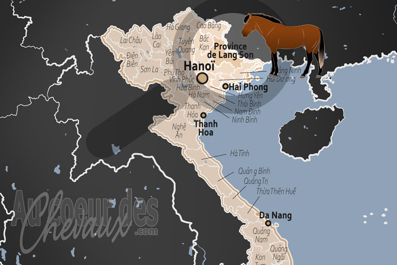 La localisation de la Province de Lang Son au Vi�t Nam