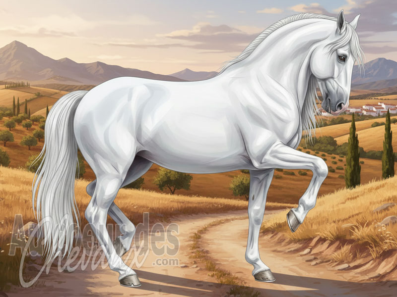 Le Cheval Pure Race Espagnole, le cheval des rois