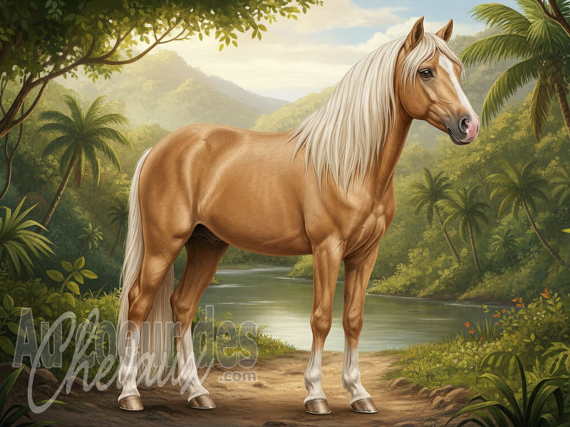 Le Poney Puruca, le petit r�sistant de l'amazonie